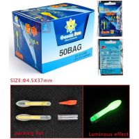 【YF】✆⊙  10PCS/5Bags Fishing Float Stick Bulb Fluorescent Lightstick Night Sticks for Bobbers Rod Alarm