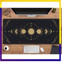 Moonphase Mousepad , Astrophous Mousepad xl , นาฬิกาดวงจันทร์รอบสีทอง , Mousepad , Mousepad ดาราศาสตร์ , Mousepad ดาราศาสตร์