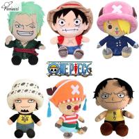 PANUCCI คอสเพลย์25CM Ace Chopper Monkey D ของเล่นของเล่นกำมะหยี่ยัดไส้ Luffy Zoro จี้ยัดไส้พวงกุญแจผ้ากำมะหยี่ Luffy