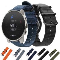 [HOT CHALIUIUILILXWE 607] สำหรับ SUUNTO 9สายรัดข้อมือสายรัดสายนาฬิกาไนลอนทอสำหรับ SUUNTO 3ห่วงสีดำหัวเข็มขัดผ้าอุปกรณ์เสริมสร้อยข้อมือ