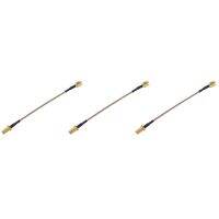 3X SMA Female to Male Coaxial Cable Antenna Adapter 11cm