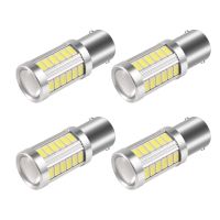 ไฟ LED สำหรับหลอดไฟ,BA15S 1156ไฟ DC 12V ไฟเดย์ไลท์ P21 W สีขาวระบบบลูสพอตเตอร์