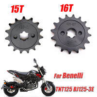 เฟืองมอเตอร์ไซค์ Kecil 15 Gigi 16T Pinion สำหรับรถเบนเนลลี่ TNT125 BJ125-3E 125cc สิ่งสกปรก ATV