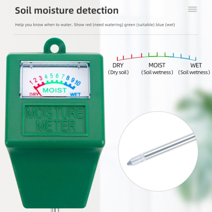 เครื่องวัดความชื้นในดินเครื่องมือวัดความเป็นกรดของดินเครื่องวัดค่า-ph-เครื่องวัดความชื้นในสวนดอกไม้ในบ้านเซ็นเซอร์ความชื้นในดิน