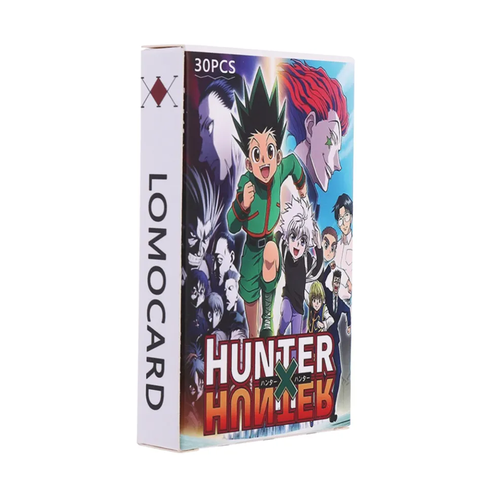 Mini Jogos de Cartas de Anime Japonês com Caixa Postal, Hunter X Hunter,  Cartões Lomo, Mensagem Gift Set para Meninos e Meninas, 30pcs por conjunto,  2023 - AliExpress