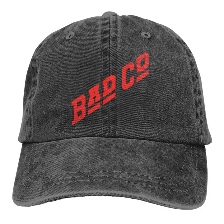 2023-new-fashion-bad-company-bad-co-english-rock-band-logo-fashion-cowboy-cap-casual-baseball-cap-outdoor-fishing-sun-hat-mens-and-womens-adjustable-unisex-golf-hats-washed-caps-contact-the-seller-for