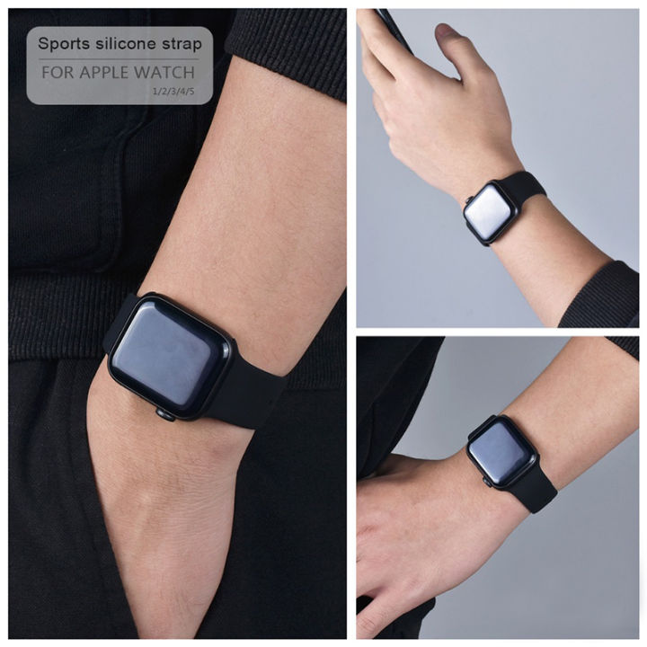 vuaerang-สายนาฬิกา2ชิ้นสำหรับนาฬิกา-apple-38มม-42มม-40มม-44มม-41มม-41มม-49มม-ไนลอน-สายรัดข้อมือซิลิโคนสปอร์ตสายสายข้อมือสำหรับเปลี่ยนสำหรับ-i-watch-series-ultra-8-7-se-อุปกรณ์เสริม6-5-4-3-2-1