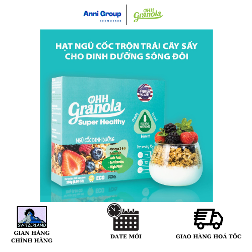Ngũ cốc ăn kiêng - giảm cân ngũ cốc hạt super healthythay thế dùng ăn sáng - ảnh sản phẩm 1