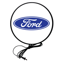 ป้ายฟอร์ด Ford Light Box ป้ายโลโก้รถ ยี่ห้อรถ ป้ายไฟLED ป้ายไฟแขวนผนัง ป้ายไฟแต่งร้าน ตกแต่งห้อง ไฟสว่าง ประหยัดไฟ มีขนาด 30 ซม./40 ซม.