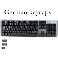 108 key German ABS keycaps Light Transmission OEM Profile 61/87/104 layout for Cherry MX Axis Mechanical Keyboard