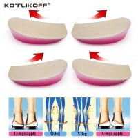 Gel Insoles For Heel O/X Legs Orthopedic Insoles Foot Alignment Knock Knee Pain Bow Legs Valgus Varus Correction Shoe Inserts Shoes Accessories