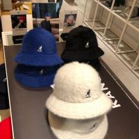 Cod Kangol Kangaroo หมวกบักเก็ต แต่งขนกระต่าย ให้ความอบอุ่น เข้ากับทุกการแต่งกาย สไตล์เกาหลี แฟชั่นฤดูใบไม้ร่วง และฤดูหนาว สําหรับผู้หญิง