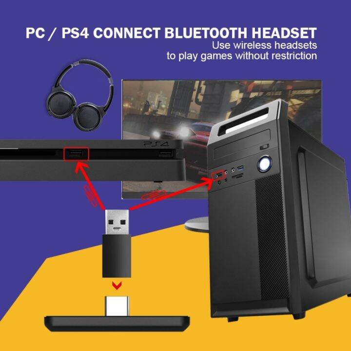 new-headset-transmitter-wireless-durable-for-switch-for-pc-black-converter-portable-for-controller