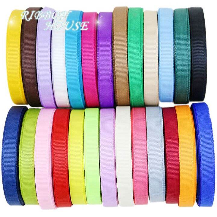 25yards/lot) 10MM Grosgrain Ribbon Wholesale Gift Wrap Decoration ...