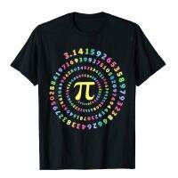 Funny Pi Day Shirt Spiral Pi Math Tee For Pi Day 3.14 T-Shirt Europe Tees For Men Plain Cotton Top T-Shirts Printed