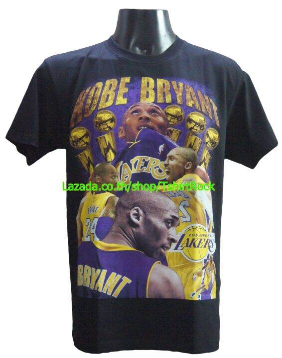 เสื้อบาส-kobe-bryant-โคบี-ไบรอันต์-ไซส์ยุโรป-เสื้อยืดวงดนตรีร็อค-เสื้อร็อค-tdo7143-เสื้อบาสดนตรี90