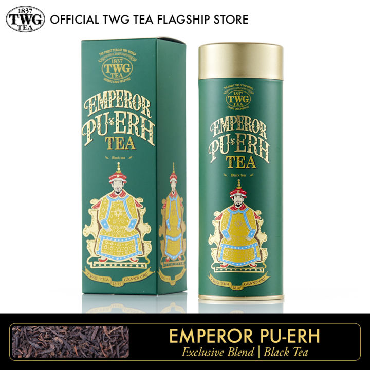 TWG Tea | Emperor Pu-Erh Tea | Matured Black Tea , Single Estate