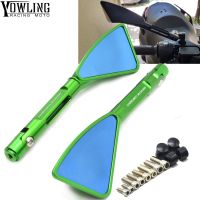 CNC Aluminum Motorcycle Accessories Mirrors Rearview Side Mirror For KAWASAKI ZX10R ZX6R Z800 Z1000 Z650 VERSYS 650 Z900