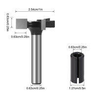 CNC milling cutter 14 inch Shank 1 inch Cutting Diameter Slab Flattening Router Bit Planing Bit Wood Planing Bit Dado Planer