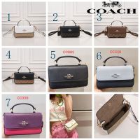 Frederic Coach S กระเป๋าถือใหม่แฟชั่นสำหรับผู้หญิง,กระเป๋าเครื่องสำอางสะพายไหล่เดี่ยวกระเป๋าผ้าใบหนัง8165