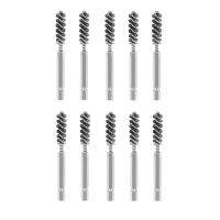 10Pcs Golf Clubs Head Hosel Brush Wire Brush Cleaning Tool Electric Drill Wire Brush for Iron and Wood