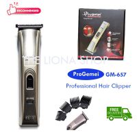 ProGemei รุ่น GM-657 PROFESSIONAL HAIR CLIPPER บัตตาเลี่ยนตัดแต่งทรงผมเด็กและผู้ใหญ่ รุ่นไร้สาย