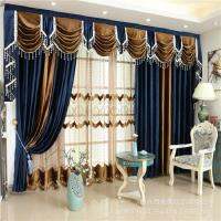 【YD】 European-style Curtains Italian Valance Screens Are Suitable for Bedroom and Room Luxury