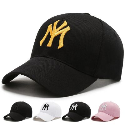 Hat Men Women Fashion Casual Baseball Cap Outdoor Sports Street Wear Embroidered MY Letter Adjustable