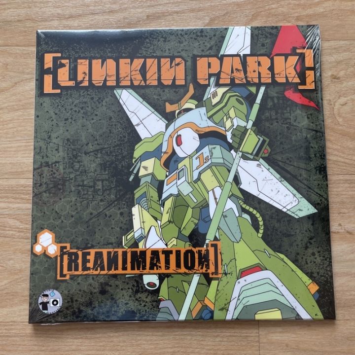 แผ่นเสียง-linkin-park-reanimation-2-x-vinyl-lp-album-reissue-gatefold-แผ่นเสียงมือหนึ่ง-ซีล