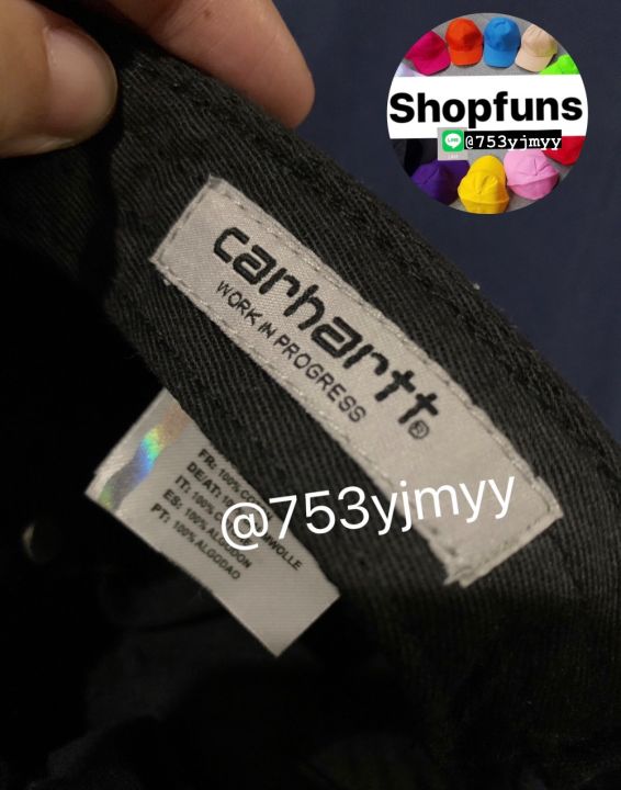 ส่งด่วนจากไทย-หมวกคาร์ลฮาท-หมวกcarhartt-หมวกแท้-หมวกทรงสวย-สินค้าใหม่มือ1