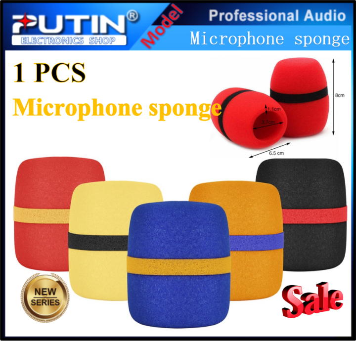 The 1pcs(Microphone sponge BIG)5 Colors Handheld Microphone Mic Grill