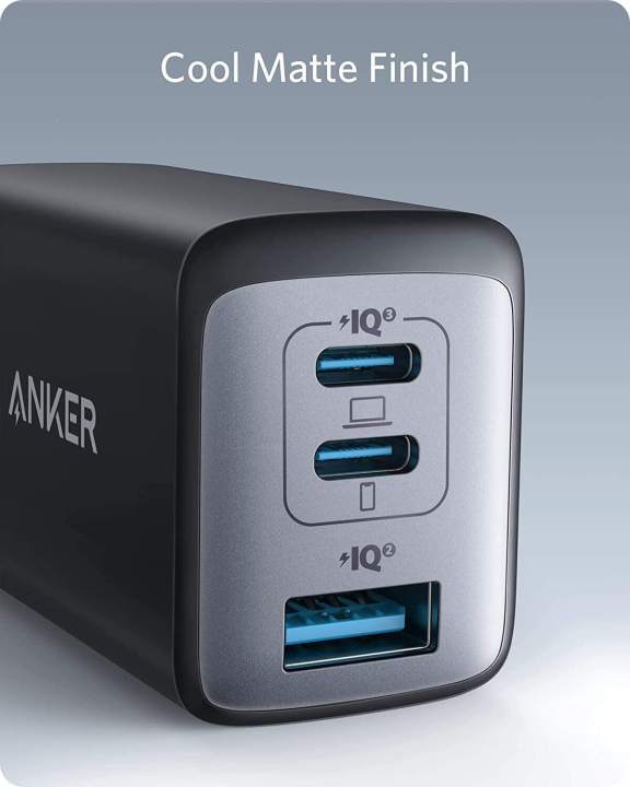 anker-65w-gan-ii-pps-อะแดปเตอร์ชาร์จอย่างรวดเร็ว-พับขนาดกะทัดรัดชาร์จสำหรับ-proair-galaxy-s20s10-xps-13-note-2010-12-promini-pro-พิกเซลและอื่นๆ83006