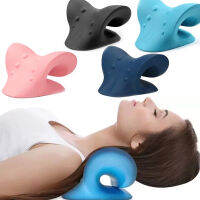 Neck Massage Pillow Cervical Traction Device Orthopedic Pillow For Pain Relief Cervical Spine Alignment Shiatsu Neck Stretcher