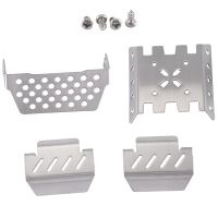 Metal Chassis Armor Axle Protector Plate for YiKong YK4082 YK4102 YK4103 RC Crawler Car Upgrade Parts