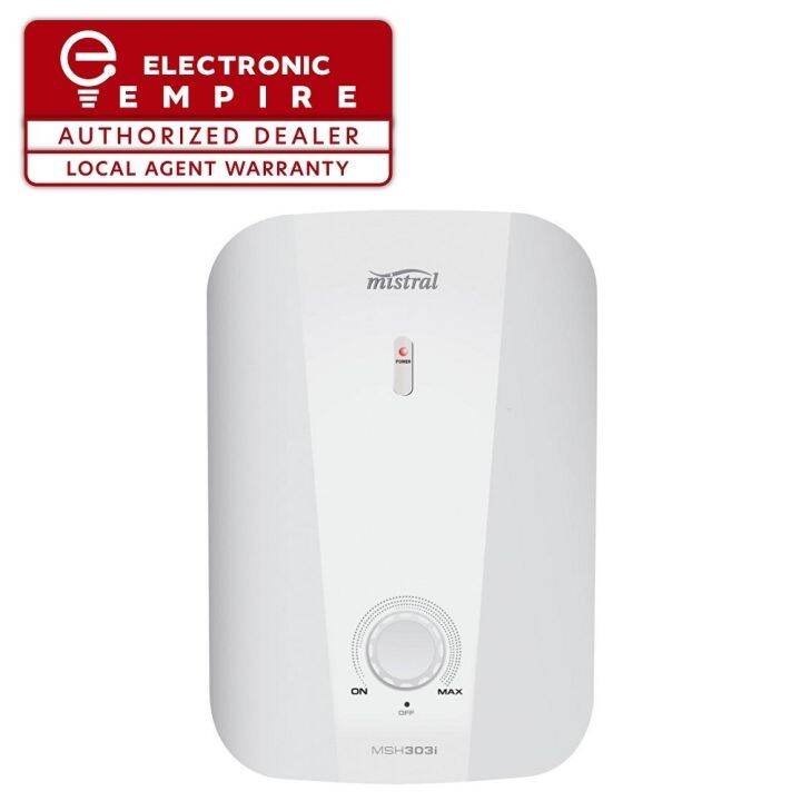 Mistral MSH303i Instant Shower Heater(White) | Lazada Singapore
