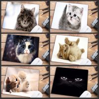 ❈ XGZ Small Mouse Pad Game Player Cute Cat Image for Laptop Non-slip Mouse Pad Comfort Universal Mouse Crazy Computer Mousemat