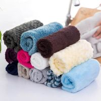 Bamboo Fiber Washing Towel  Durable 5 Pc/set Dish Cloth Kitchen Gadgets Thicken 25.5*25.5cm Cleaning Wiping Rags Dish Cloth  Towels