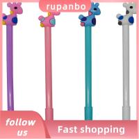 ปากกาเจลพลาสติก RUPANBO039392692ของขวัญขนาด0.5มม. สีดำรีฟิลปากกาที่มีคุณภาพสูงยีราฟปากกาลูกลื่นออฟฟิศ