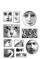 Eyes Transparent Clear Silicone StampSeal for DIY scrapbookingphoto album Decorative clear stamp A0383