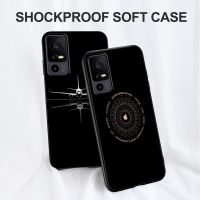 Tpu Case For TCL 40R 5G Case Back Phone Cover Protective Soft Silicone Black Tpu Sign