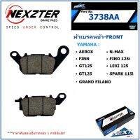 ผ้าเบรค NEXZTER No. 3738AA ผ้าเบรคหน้า-YAMAHA AREOX/ NMAX/ FINN/ FINO 125i/ GT125/ GRAND FILANO/ QBIX/ LEXI 125/ SPARK 115i