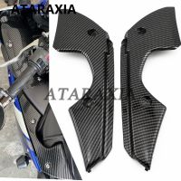 Motorcycle Air Intake Panel Cover Carbon Fiber Inner Side Dash Fairing Panel Covers For YAMAHA R1 YZF-R1 YZF R1 2009 - 2014