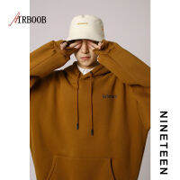 AIRBOOB Winter Hoodieฉบับภาษาเกาหลี