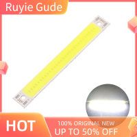 Ruyie 3V-4V DC 60mm 8mm LED cob Strip 1W 3W อบอุ่นขาวน้ำเงินแดงแหล่งกำเนิดแสงสำหรับ DIY โคมไฟทำงานจักรยาน