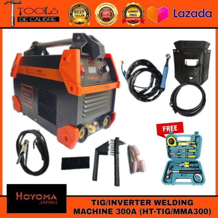 HOYOMA JAPAN 300A 4.0mm Inverter TIG Welding Machine HTTIG/MMA300 with