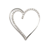 LAVERA Diamond -  White Gold Diamond Pendant จี้ประดับเพชร ทองขาว   (ราคาเฉพาะจี้)