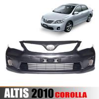 กันชนหน้า กันชน ด้านหน้า สำหรับ โตโยต้า อัลติส TOYOTA ALTIS ปี 2010 - 2013 สีดำ จำนวน 1 ชิ้น