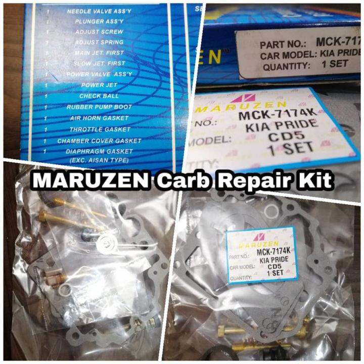 Carburetor Repair Kit ( KIA PRIDE ) Lazada PH