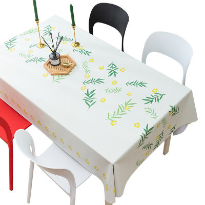 （HOT) ผ้าปูโต๊ะผ้าปูโต๊ะผ้าปูโต๊ะ 2022 ใหม่ตารางสี่เหลี่ยมป้องกันน้ำร้อนลวกตารางขนาดเล็กตารางสีแดงสุทธิโต๊ะอาหารปล่อยน้ำข้ามพรมแดน