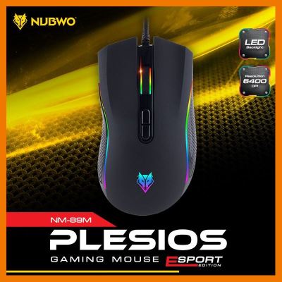 HOT!!ลดราคา Nubwo NM-89M Plesios Mouse Gaming ##ที่ชาร์จ แท็บเล็ต ไร้สาย เสียง หูฟัง เคส Airpodss ลำโพง Wireless Bluetooth โทรศัพท์ USB ปลั๊ก เมาท์ HDMI สายคอมพิวเตอร์